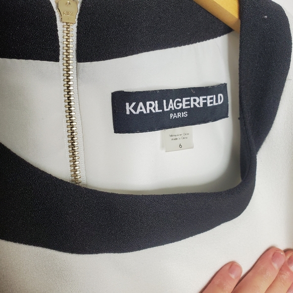 KARL LAGERFELD white mod dress - Picture 2 of 5